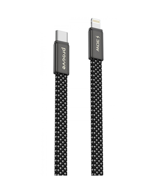 Кабель Proove AirLine Type-C to Lightning 30W (1m) Black