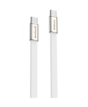 Кабель Proove AirLine Type-C to Type-C 240W (1.5m) White