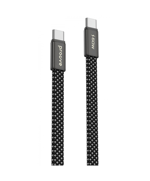 Кабель Proove AirLine Type-C to Type-C 60W (1m) Black