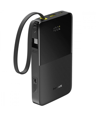 Зовнішній акумулятор Baseus EnerFill Bipow2 Pro 22.5W 10000mAh Black