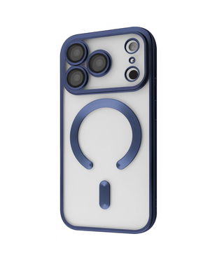 Чохол Metal Matte Case with Magnetic Ring iPhone 17 Pro Deep Blue