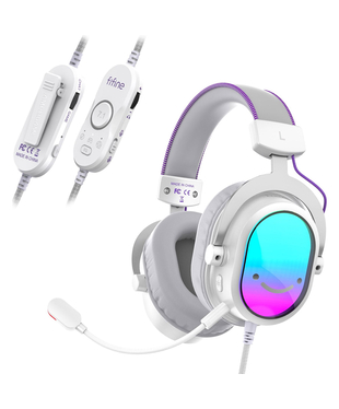 Навушники Fifine H16 7.1 RGB White