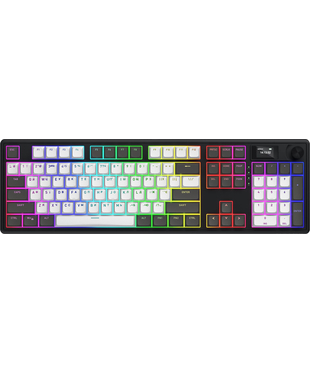 Клавіатура механічна HATOR Skyfall 100 PRO wireless (HTK4100UA) silent switches Gray Black