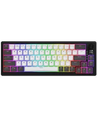 Клавіатура механічна HATOR Skyfall 65 PRO wireless (HTK4160) US, silent switches Gray Black