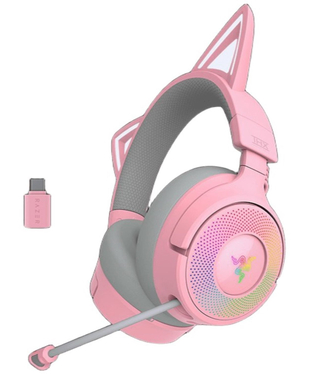 Гарнітура RAZER Kraken Kitty V3 PRO, Quartz (RZ04-05170200-R3M1)