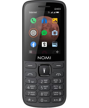 Мобільний телефон Nomi i2403 Black