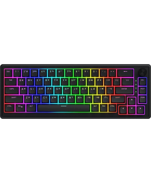 Клавіатура механічна HATOR Skyfall 65 (HTK1160UA) - HATOR Sterling speed switches Black