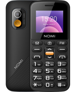 Мобільний телефон Nomi i1820 Black