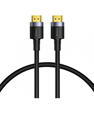 Кабель Baseus Cafule 4KHDMI Male To 4KHDMI Male Adapter Cable 1m Black (CADKLF-E01)