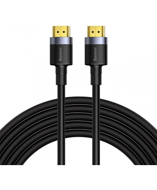 Кабель Baseus Cafule 4KHDMI Male To 4KHDMI Male Adapter Cable 5m Black (CADKLF-H01)