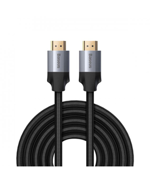 Кабель Baseus Enjoyment Series 4KHD Male To 4KHD Male Adapter Cable 5m Dark gray (CAKSX-E0G)