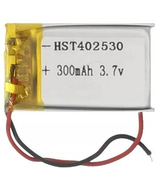 Универсальный аккумулятор 402530, 300 mAh
