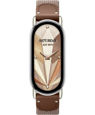 Ремінець Xiaomi до Band 10 Silk Knitted Strap Feather BHR07YJGL Brown