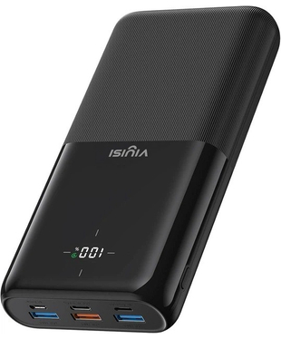 Зовнішній акумулятор VIYISI G3015 30000mAh 22,5W (X001XFVS1J) Black
