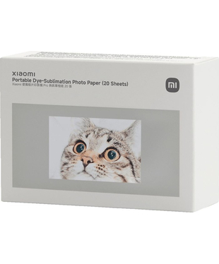 Папір до принтеру Xiaomi Portable Dye-Sublimation Photo Paper (20 Sheets) BHR082NGL