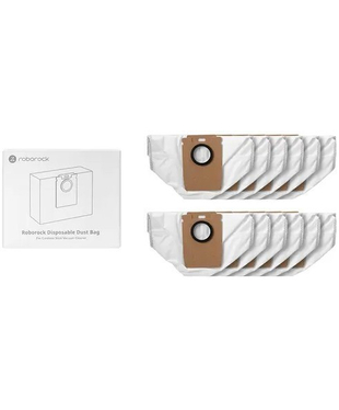 Мішки до пилососу Roborock Disposable Dust bag 8.04.0048, 12 шт White