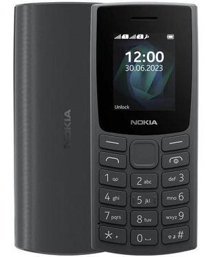 Мобільний телефон Nokia 105 SS 2023 (no charger) Black