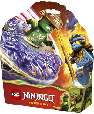 Конструктор LEGO® Ninjago Нія проти спінера монстра-мутанта (71849)