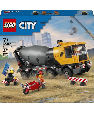 Конструктор LEGO® City Бетонозмішувач (60478)