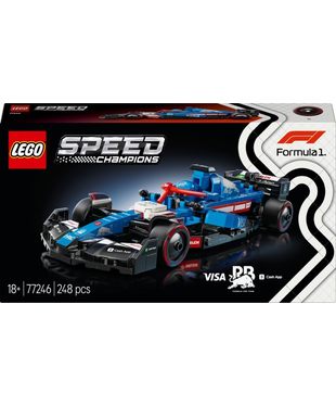 Конструктор LEGO® Speed Champions Автомобіль для перегонів F1® Visa Cash RB VCARB 01 (77246)