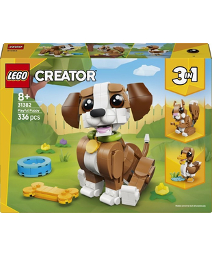 Конструктор LEGO® Creator Чарівні тварини: грайливе цуценя (31382)
