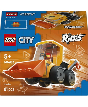 Конструктор LEGO® City Автівки — Будівельний навантажувач (60483)