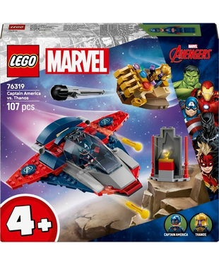 Конструктор LEGO® Super Heroes Marvel Капітан Америка проти Таноса (76319)