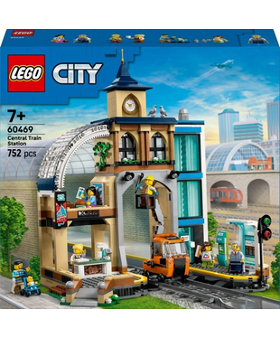Конструктор LEGO® City Центральний залізничний вокзал (60469)