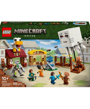 Конструктор LEGO® Minecraft Напад на село з повітряною кулею Ґаст (21273)