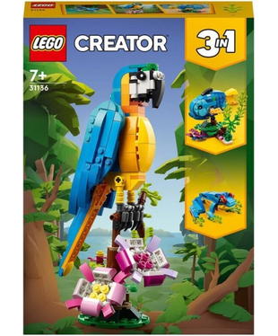 Конструктор LEGO® Creator Екзотичний папуга (31136)