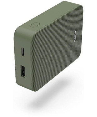 Зовнішній акумулятор Hama 10000mAh 15W (00201713) Green