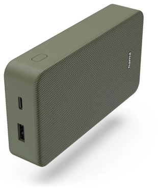 Зовнішній акумулятор Hama 20000mAh 15W (00201716) Green