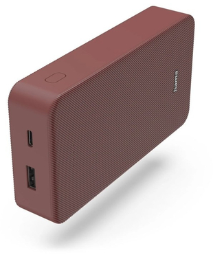 Зовнішній акумулятор Hama 20000mAh 15W (00201717) Red