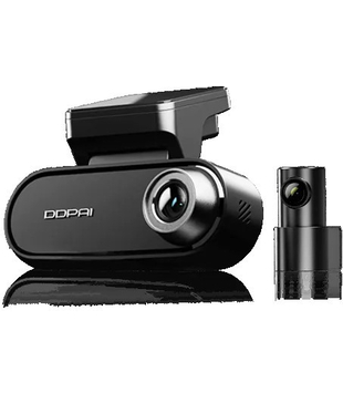 Автомобільний відеореєстратор Ddpai N5 dual з камерою заднього виду Black