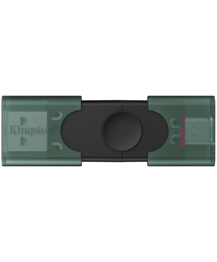 Флеш-пам'ять USB Kingston DT DuoG2 128GB USB-A + USB-C 3.2 Gen 1 (DTDEG2/128GB)