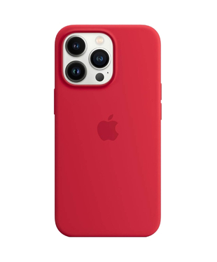 Чохол Apple iPhone 13 Pro Max Silicone cases MagSafe with animation Red