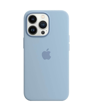 Чохол Apple iPhone 13 Pro Max Silicone cases MagSafe with animation Blue Fog