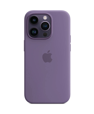 Чохол Apple iPhone 14 Pro Max Silicone cases MagSafe NO animation Iris