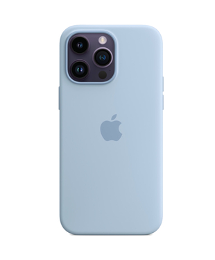 Чохол Apple iPhone 14 Pro Silicone cases MagSafe NO animation Sky