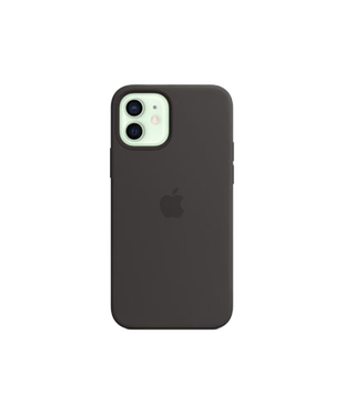 Чохол Apple iPhone 12/ 12 Pro Silicone cases MagSafe with animation Black