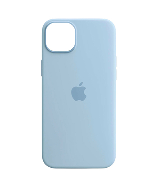Чохол Apple iPhone 14 Silicone cases MagSafe NO animation Sky