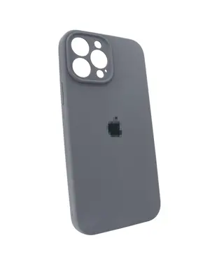 Чохол Apple iPhone 14 Pro Max Silicone cases Full cover close camera Charcoal Gray