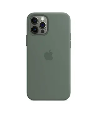Чохол Apple iPhone 14 Pro Max Silicone cases Full cover open camera Pine Green