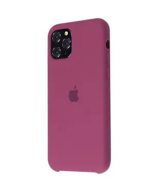 Чохол Apple iPhone 14 Pro Max Silicone cases Full cover open camera Plum