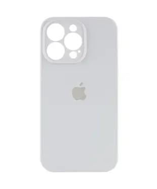 Чохол Apple iPhone 14 Pro Max Silicone cases Full cover close camera White