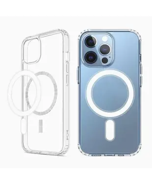 Чохол прозорий Apple iPhone 12 Pro Max Transparent MagSafe NO animation open camera
