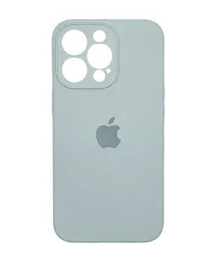 Чохол Apple iPhone 14 Pro Max Silicone cases Full cover open camera Rock Ash