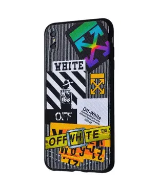 Чехол Brand Off White Apple iPhone XS Max