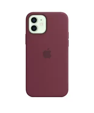 Чехол силиконовый Apple  iPhone 12/12 Pro Plum (MHL23FE)