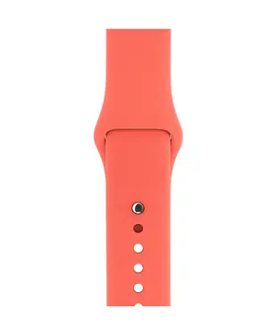 Ремешок Sport Band Apple Watch 42/44 mm Apricot, Цвет: Оранжевый, Оригинальное название цвета: Apricot, Диагональ экрана: 1,78 (44 mm)